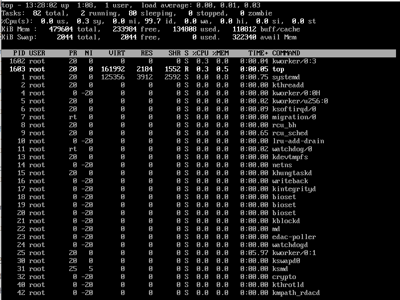  [Linux] linux 인프라 지표 모니터링을 하기위한 명령어 top
