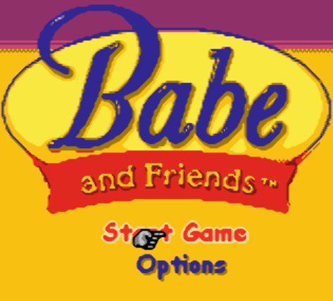  (GBC / USA) Babe and Friends - 게임보이 컬러 북미판 게임 롬파일 다운로드
