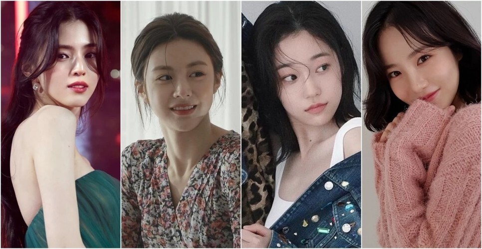  고윤정,한소희,노윤서,신예은 고등학교 시절, 외모로 네티즌들에게 인기 많은 여배우들