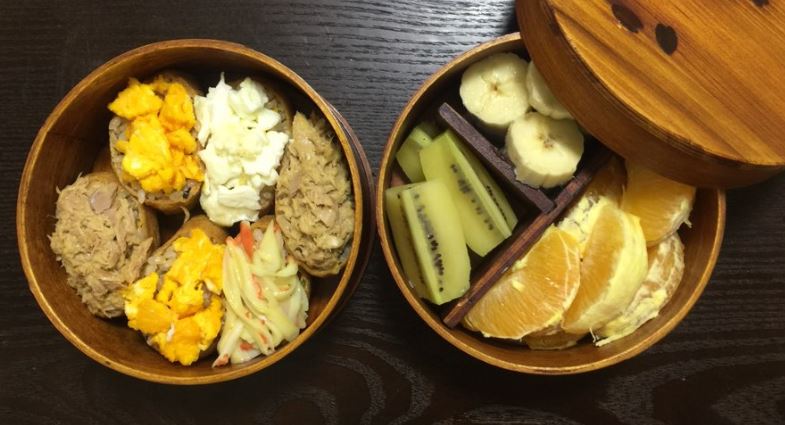  유부초밥 도시락 꾸미기 : 토핑 유부초밥