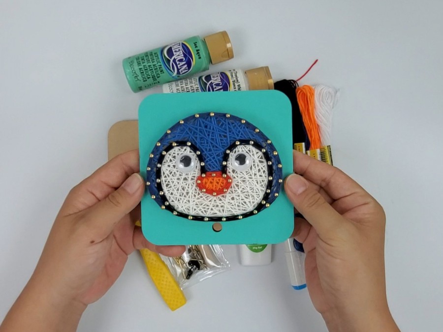 되는 펭귄 스트링아트 만들기 9. 집중력이 향상이 20