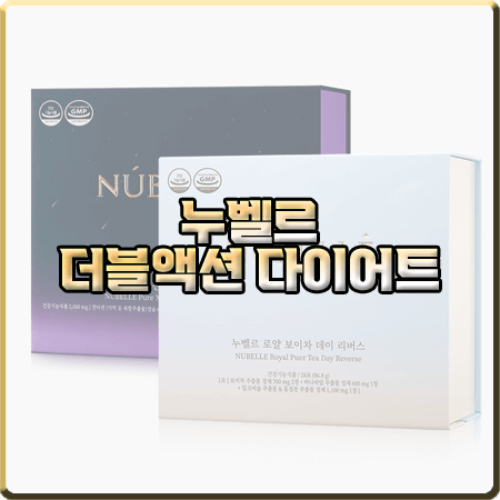  누벨르 더블액션 다이어트 성분 및 효과/가격 정리 :: 잔티젠+보이차 : 이주빈 다이어트