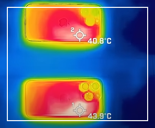 아이폰 15 프로&amp;#44; 프로맥스 와 아이폰14 발열 테스트 1차&amp;#44;2차&amp;#44;3차 실험사진