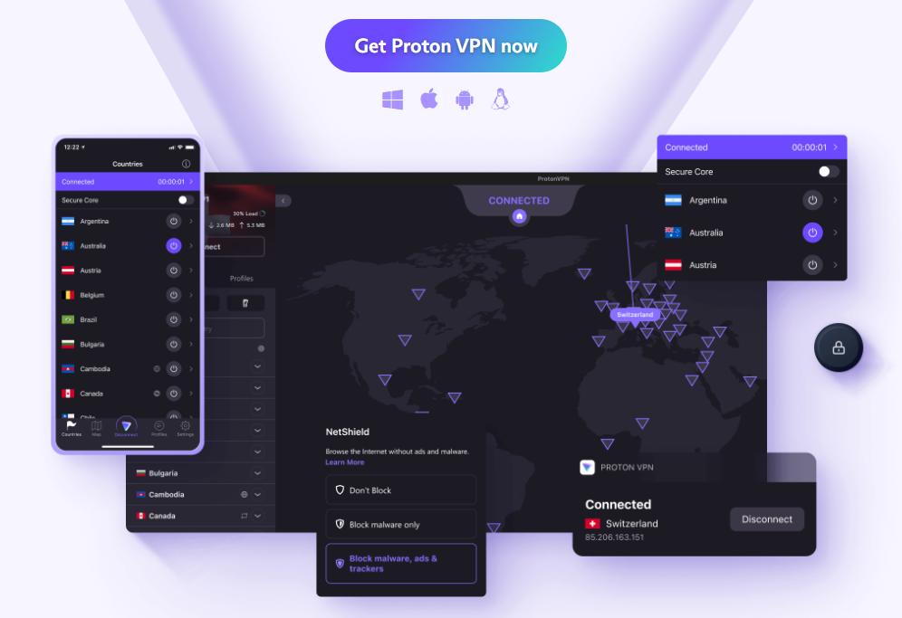Proton VPN 프로톤 VPN VPN서비스