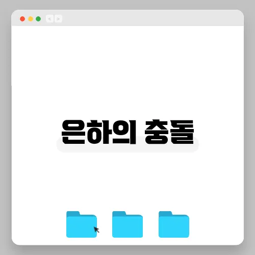 은하의 충돌