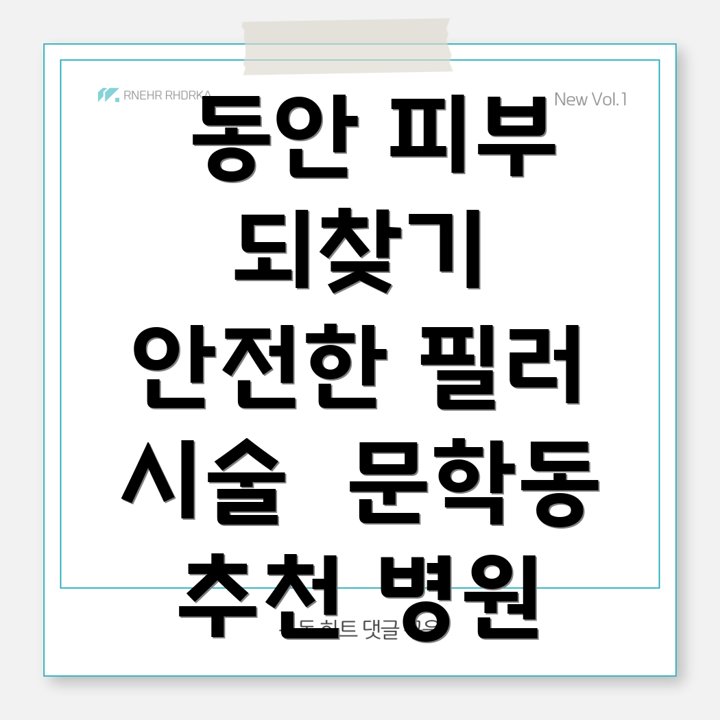 인천 미추홀구 문학동 주름 필러
