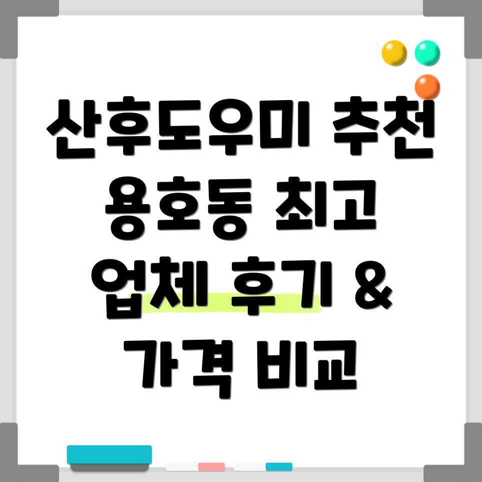 부산 남구 용호제2동 산후도우미