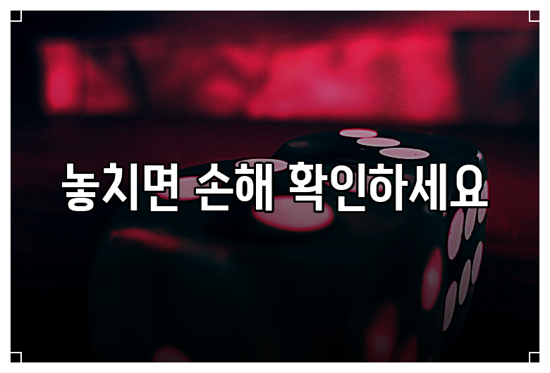 놓치면 손해 확인하세요