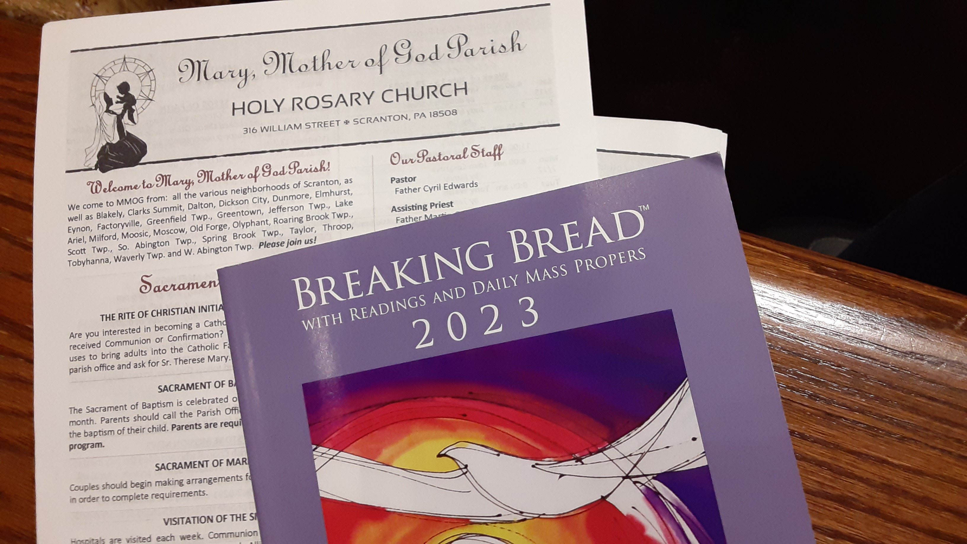 Breaking Bread 2023 for Catholic Mass