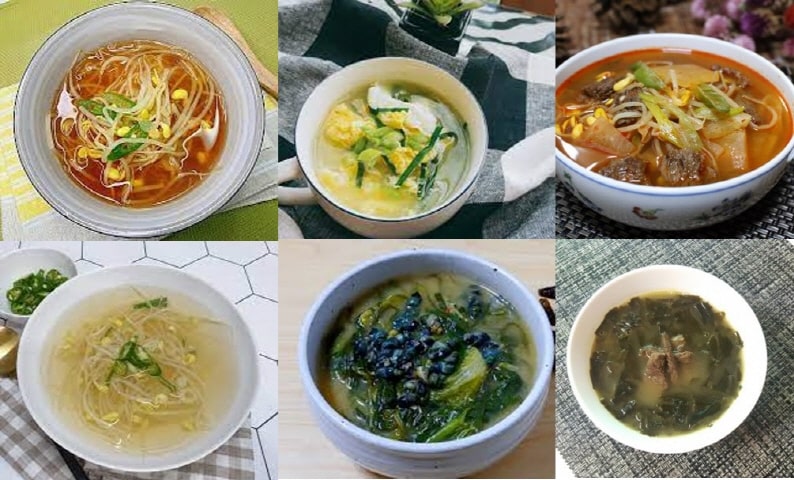  국물 요리의  어원 (국, 탕, 육개장, 찌개, 전골 등)