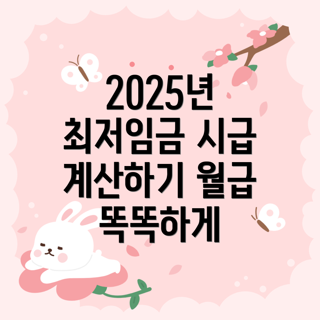 2025년 최저임금