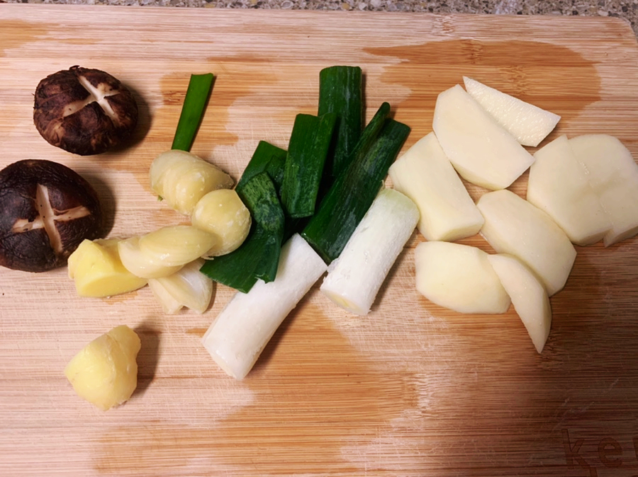 윤스테이찜닭 레시피, 조금바꿔서 8