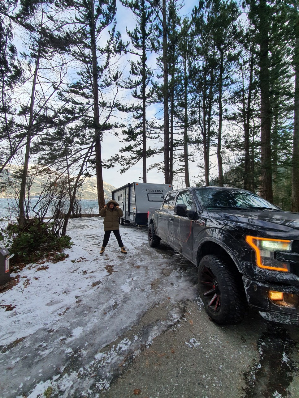 rv RV 카라반 끌고 미국 45