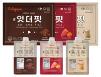 델리스푼 단백질 쉐이크 잇더핏 3주플랜 (더블초코1+미숫가루1+고구마1 21개입), 840g, 1세트