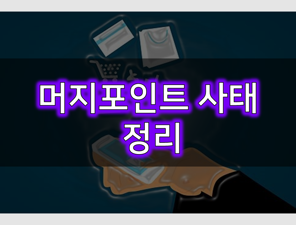  머지포인트 사태 및 정리