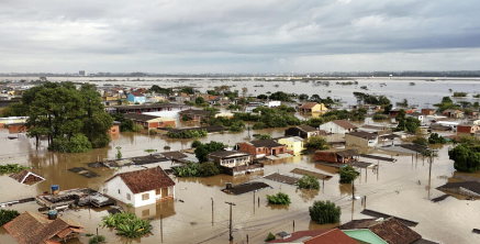 브라질 홍수 피해