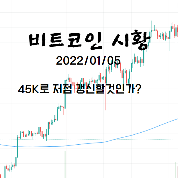  [코인시황] 2022/01/05 - 45K 저점 갱신 했나?
