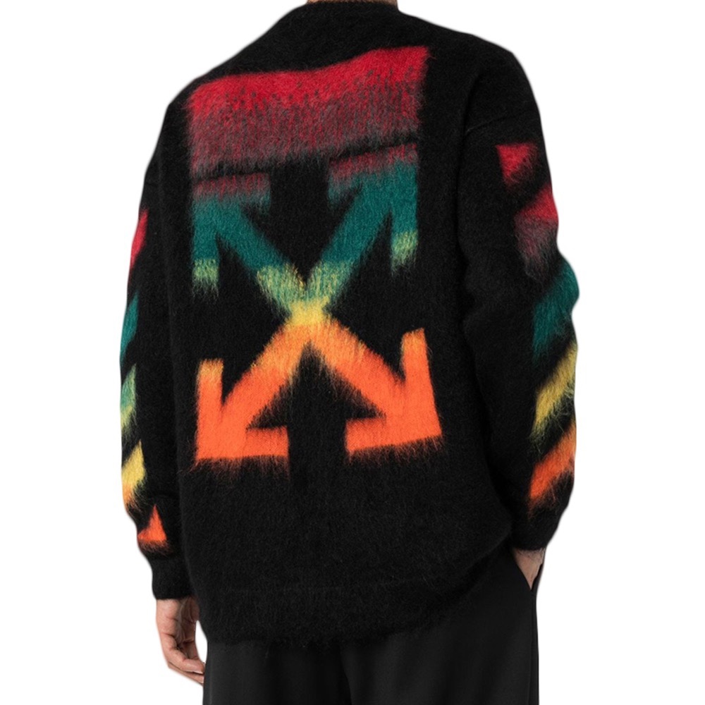  [OFF WHITE] 오프화이트 브러시드 모헤어 니트 스웨터