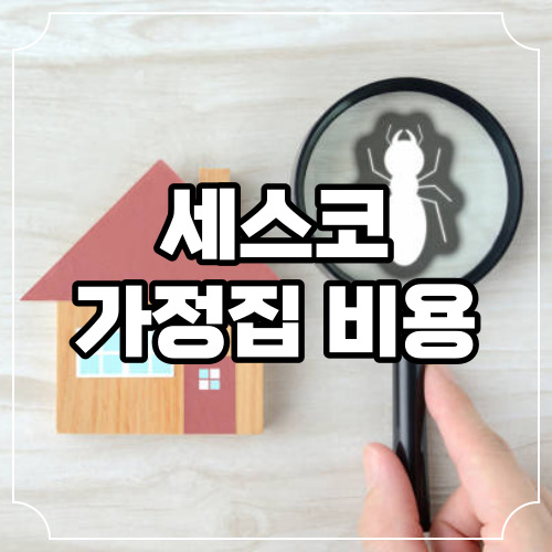 세스코 가정집 비용 및 무료진단 방법