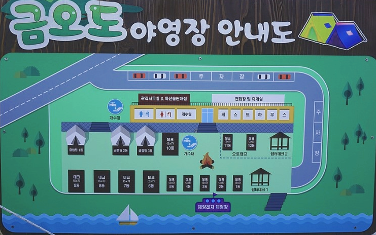  여수 금오도 캠핑장 이용후기 장점과 단점 (feat. 트레킹,백패킹)