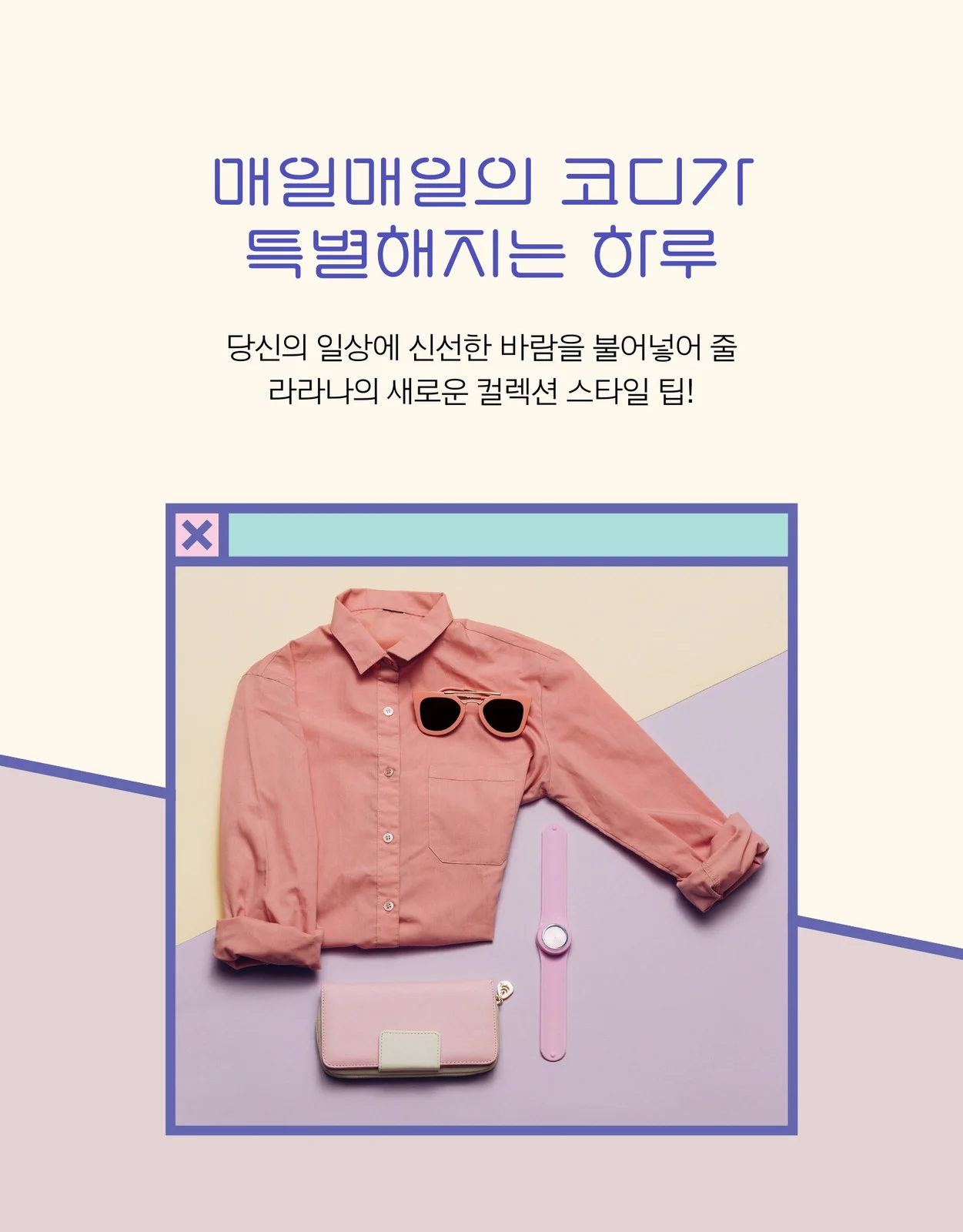 의류 예시