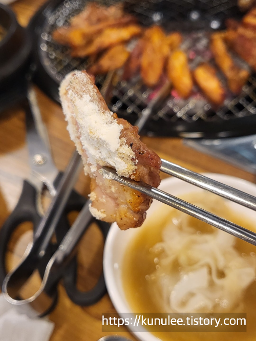 진미숯불닭갈비치즈소스
