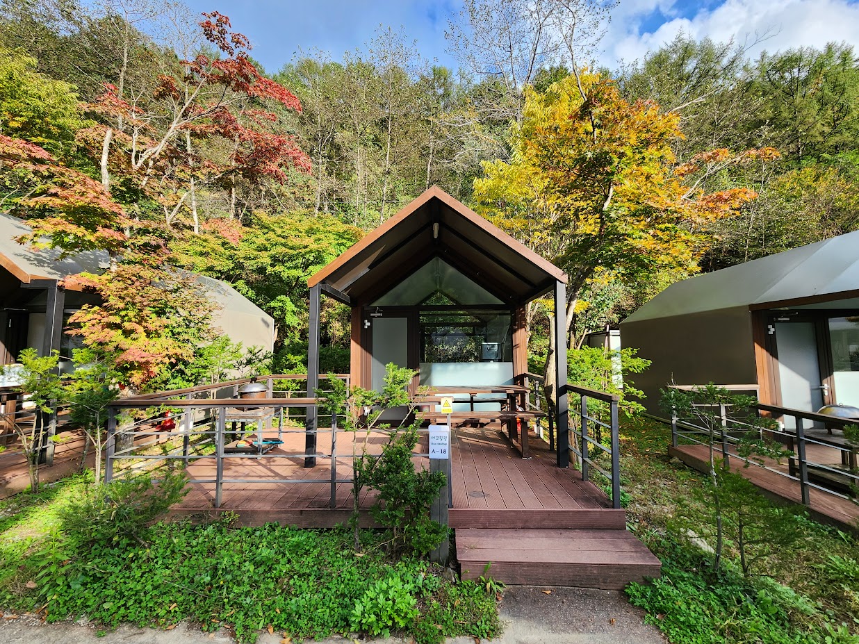 소백산국립공원 삼가야영장 이미지