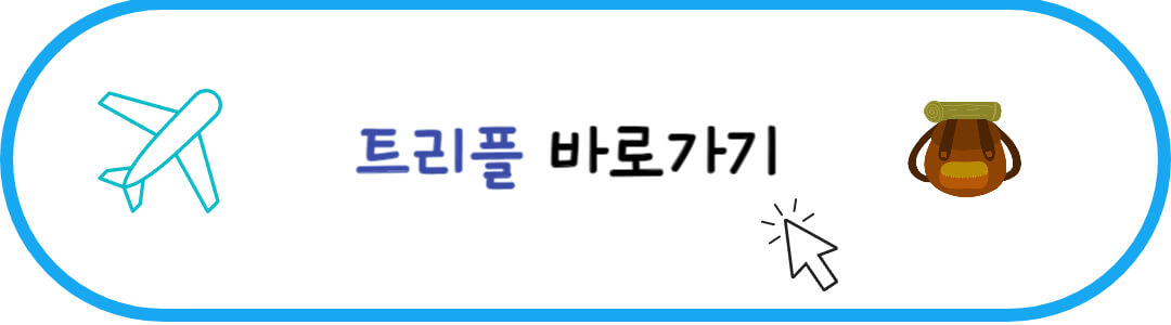 여행코스 일정 짜기 필수 트리플 바로가기