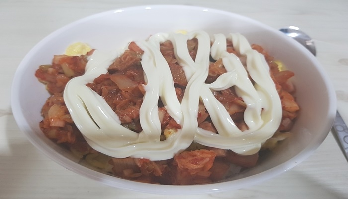  스팸마요덮밥 만들기 4분레시피(+초간단)