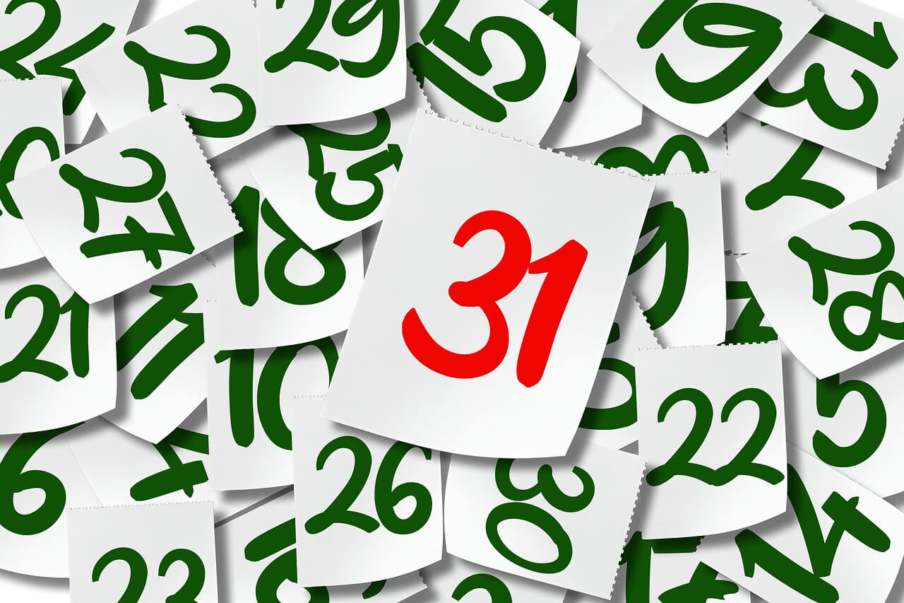 31일