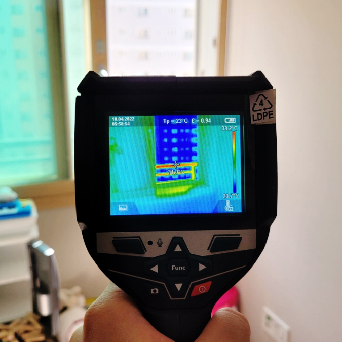 열화상 카메라 단열 점검 편리한 보쉬 28