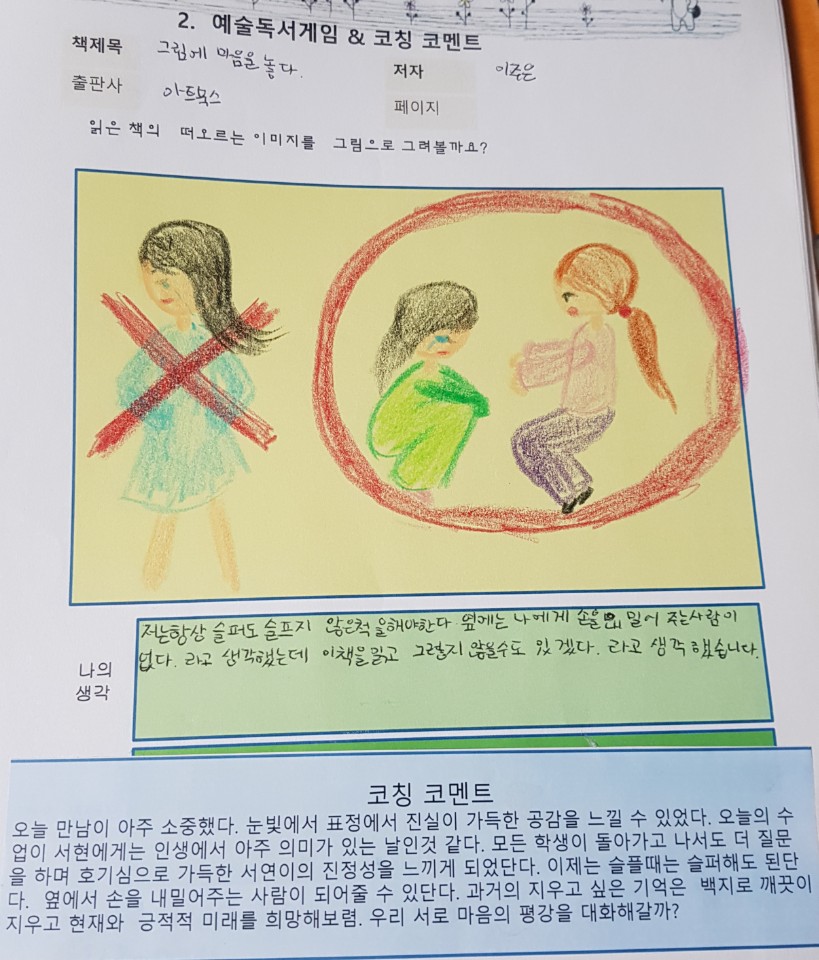  "그림에 마음을 놓다"를 읽고-감성 예술 독서코칭