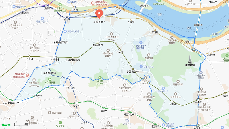 동작구 위치