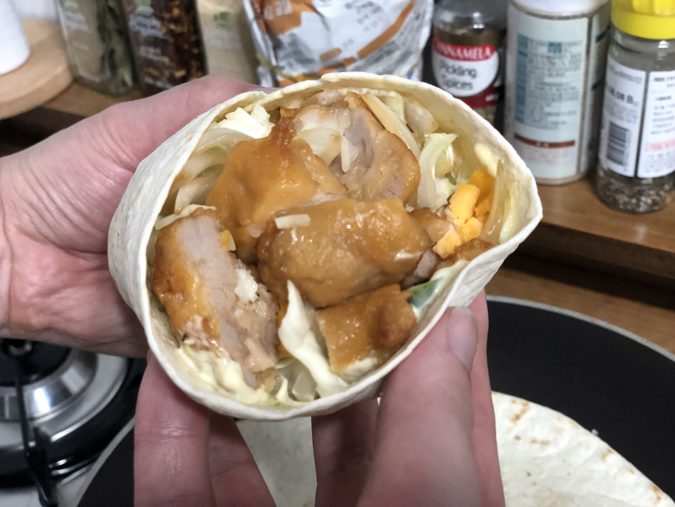  치킨 브리또. 집에서 해먹어보자.