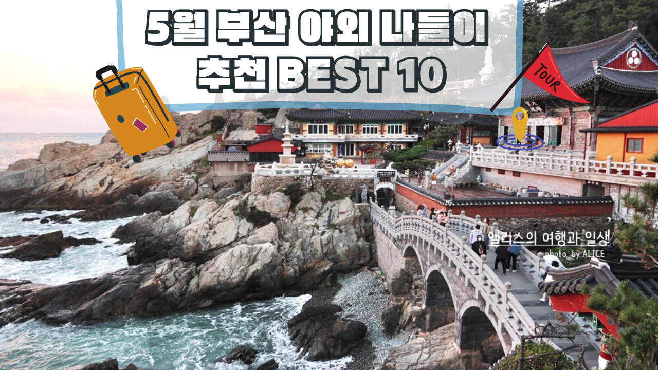 마스크벗고 봄과 여름 부산 야외 나들이 추천 BEST 10