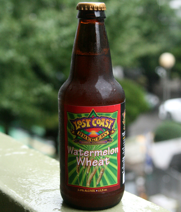  [맥주리뷰] Lost coast watermelon wheat - 5.0%