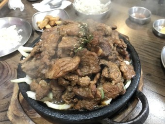 석갈비 막국수