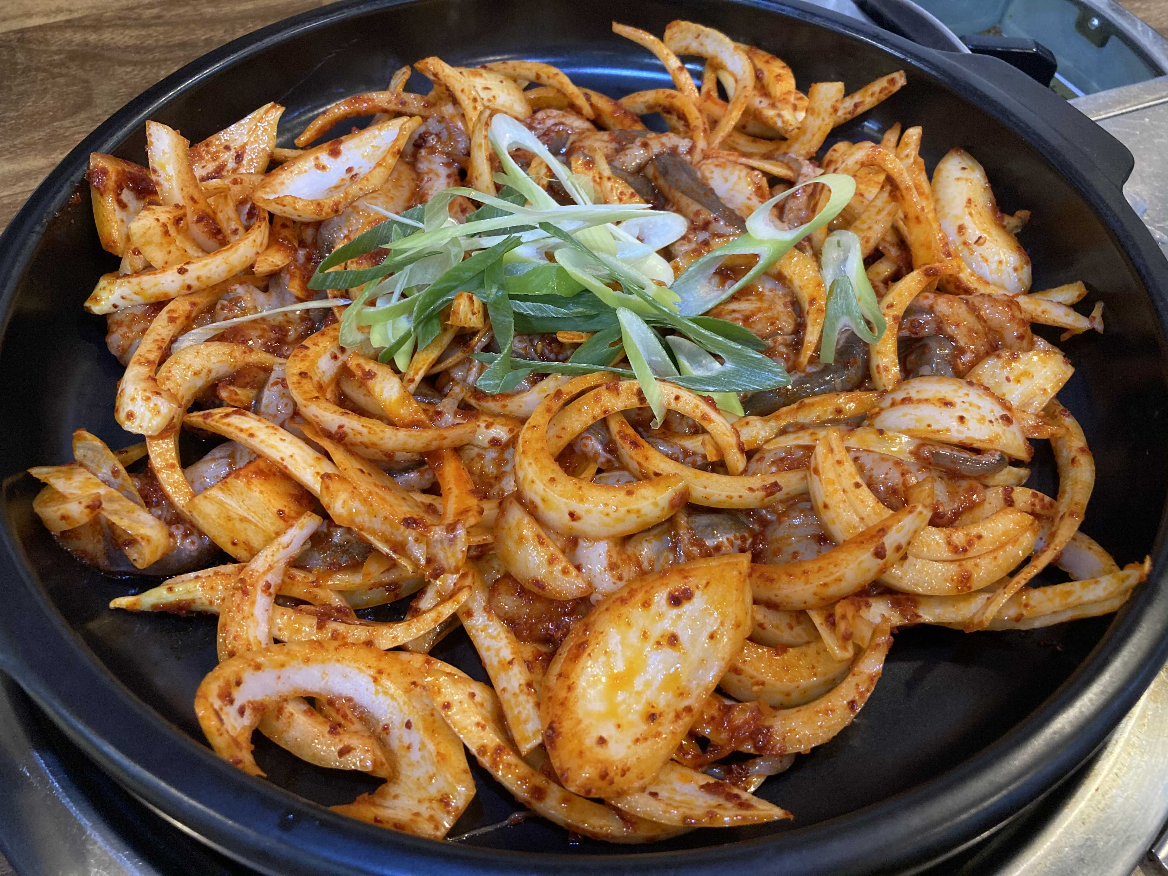  대전 칼국수 맛집 둔산동 얼큰이 칼국수 쭈꾸미 볶음