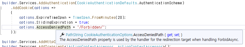 ASP NET Core Cookie Authentication 