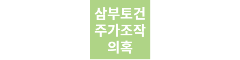 삼부토건주가조작