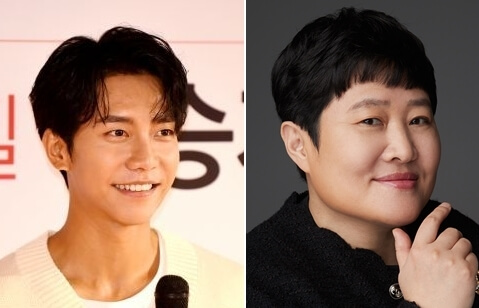 이승기와 그의 소속사 대표 얼굴