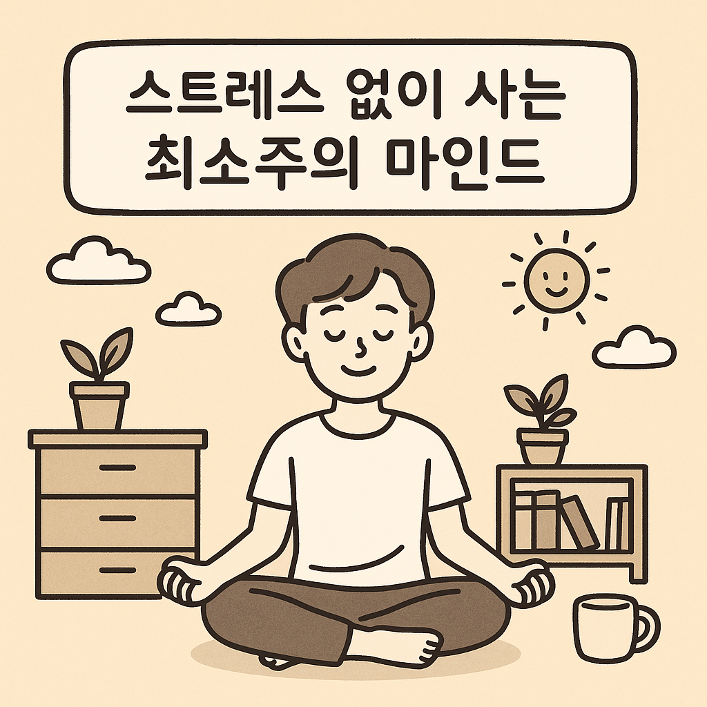 스트레스 없이 사는 최소주의 마인드