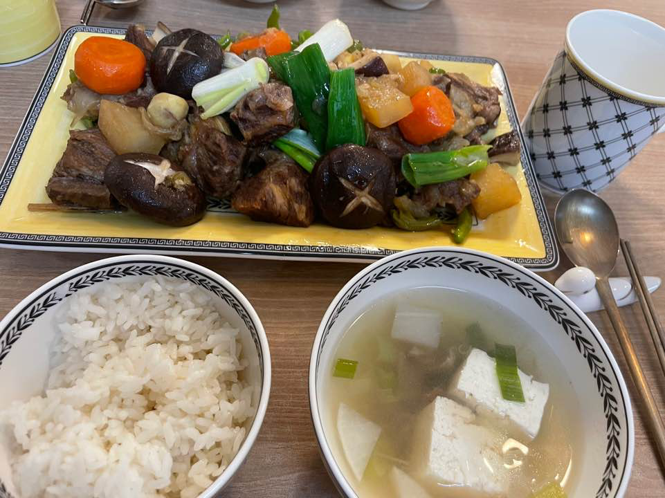 한상 완성 사진