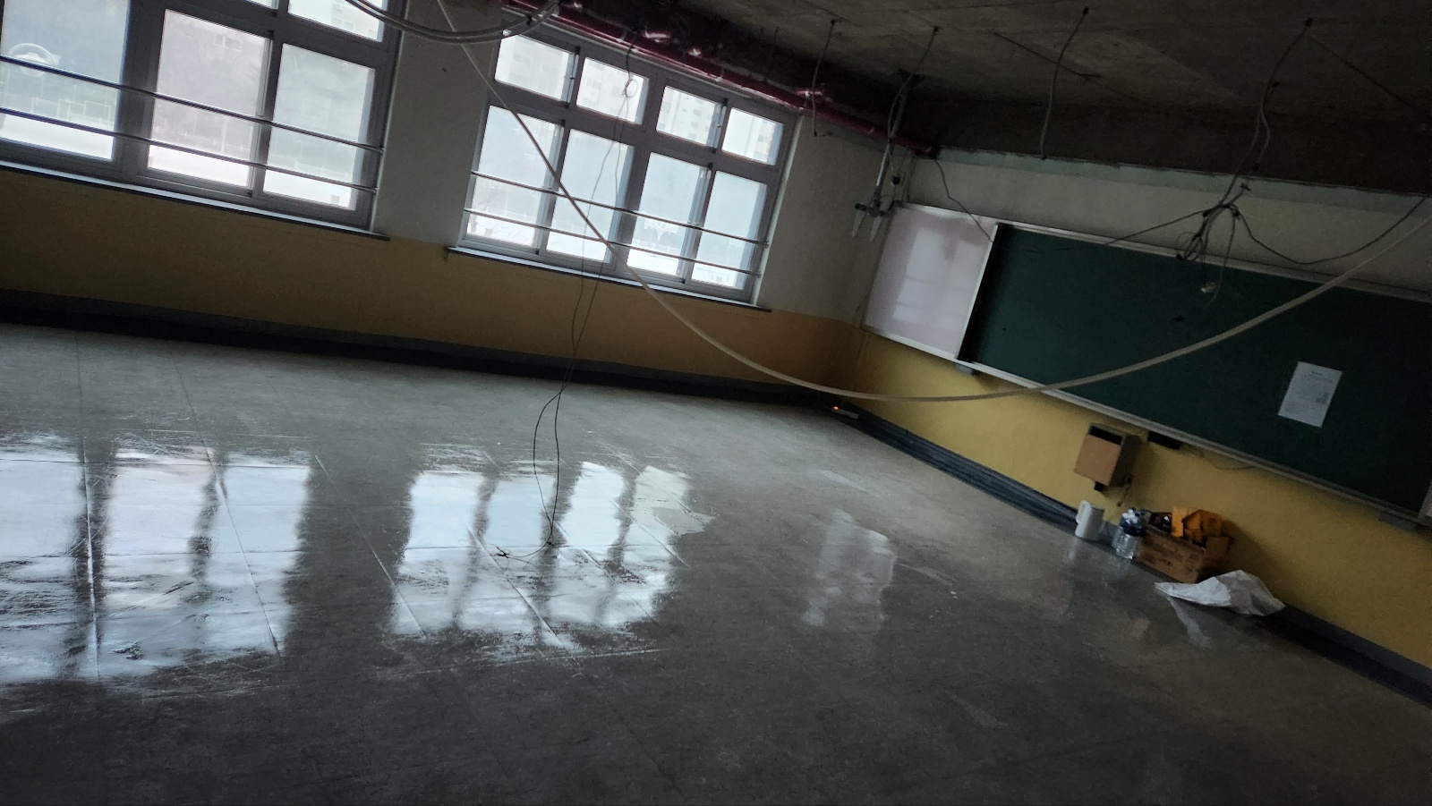  마포 용산 중구 사무실 상가 학교 바닥 정기청소 다녀왔습니다.