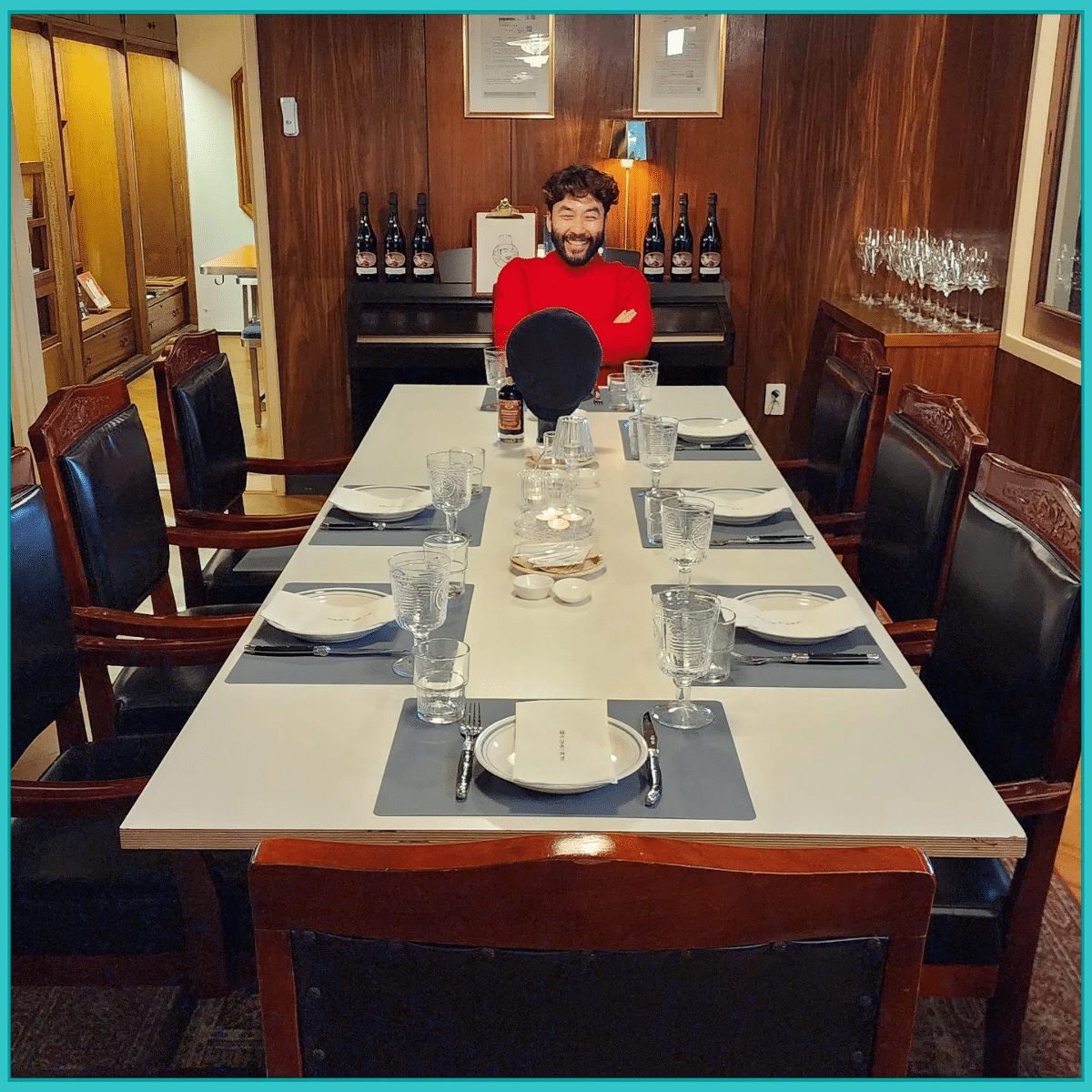 노홍철 씨가 오픈할 예정인 이탈리안 가정식 레스토랑 사진