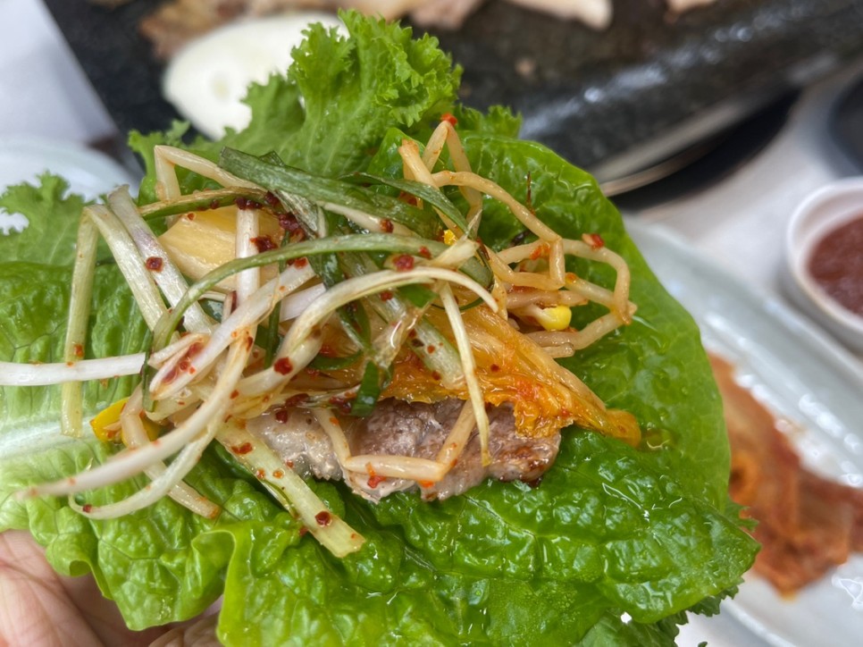 한국병원 영운동맛집 묵은지삼겹살 14