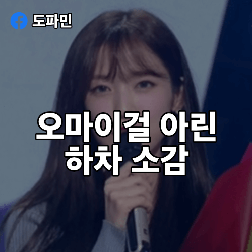 오마이걸-아린-하차-소감