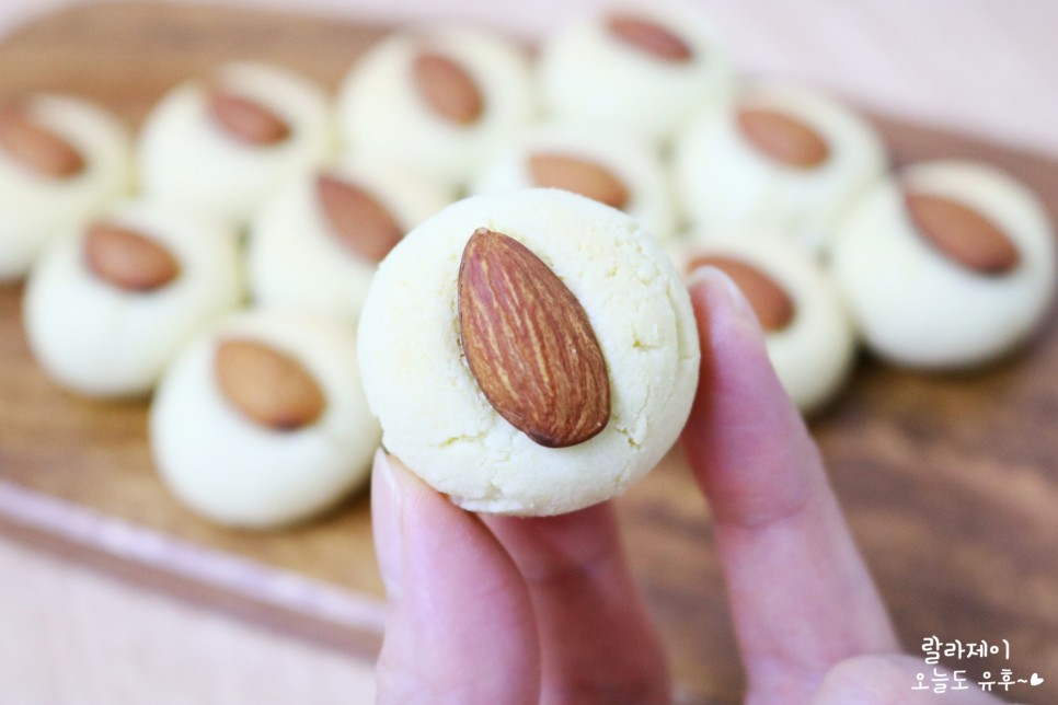 아몬드쿠키 이탈리아식 마카롱 만들기 겉바속쫀 24