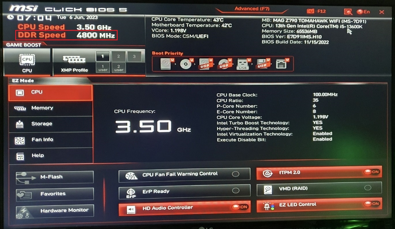 현재-DDR-Speed-4800-MHz