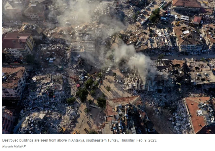  마치 원폭 맞은 듯한 아마겟돈 '튀르키예' VIDEO:Turkey earthquake and some of the worst natural disasters of this century